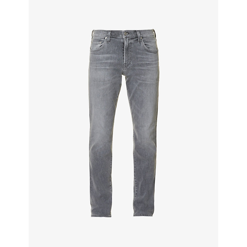 Citizens Of Humanity London Slim-fit Stretch-denim Jeans In Sycamore Mdlt Grey