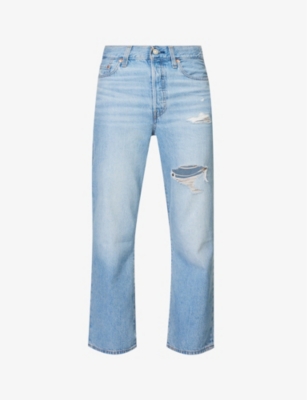 LEVIS - Ribcage straight-leg high-rise jeans