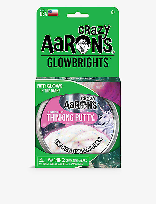 POCKET MONEY: Crazy Aaron's Glowbrights Enchanting Unicorn Thinking putty