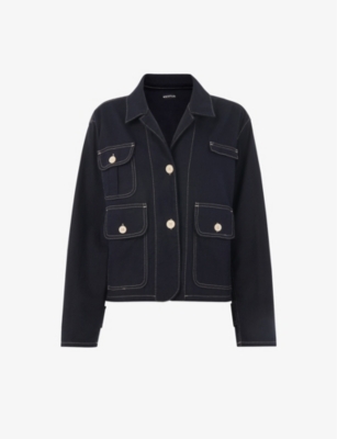 Whistles black outlet jacket