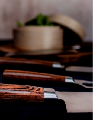 SAN TAMAHAGANE: Tamahagane SAN stainless-steel Nakiri vegetable chopper knife 18cm