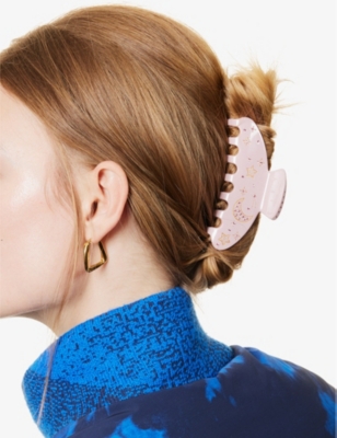 EMI JAY: Big Effing cellulose-acetate hair clip