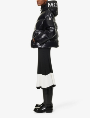 Moncler Womens Black Mon M 20 Jkt Huppe Jacket In Black