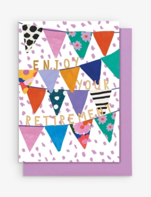 STOP THE CLOCK: 'Enjoy your life' Greetings Card 14cm x 10cm