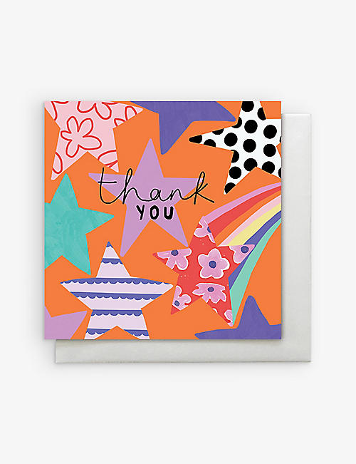 STOP THE CLOCK: Thank You greetings card pack of eight