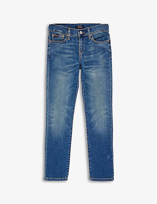 POLO RALPH LAUREN: Boys' Eldridge slim-leg stretch-denim jeans