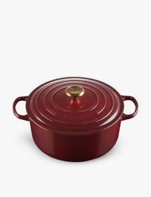 Le Creuset Rhone Signature Round Cast-iron Casserole Dish 28cm