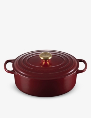 Le Creuset Rhone Signature Oval Cast-iron Casserole Dish