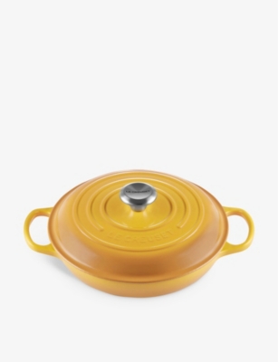 Le Creuset Nectar Signature Shallow Cast-iron Casserole Dish