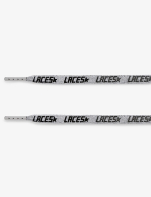 Golden Goose Womens Mult/other Laces-print Woven Laces