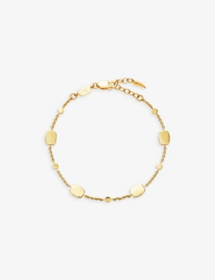 Missoma Womens Gold Zenyu Lena 18ct Yellow Gold-plated Vermeil Recycled Sterling-silver Bracelet