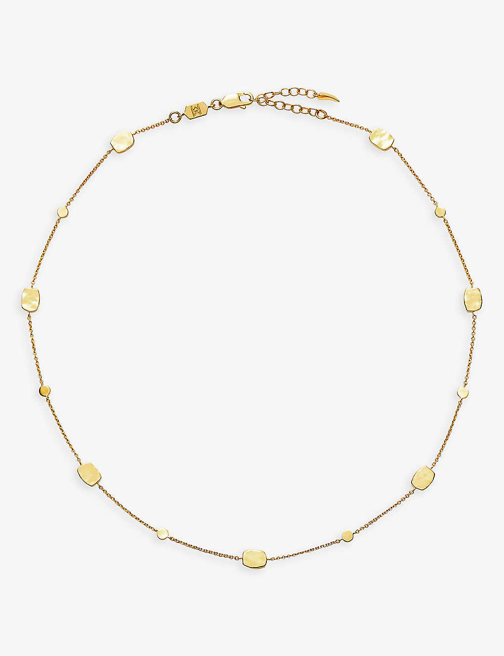 Missoma Womens Gold Zenyu Lena 18ct Yellow Gold-plated Vermeil Recycled Sterling-silver Choker