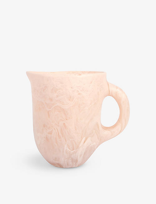 DINOSAUR DESIGNS: Rock swirl-design resin large mug 23cm