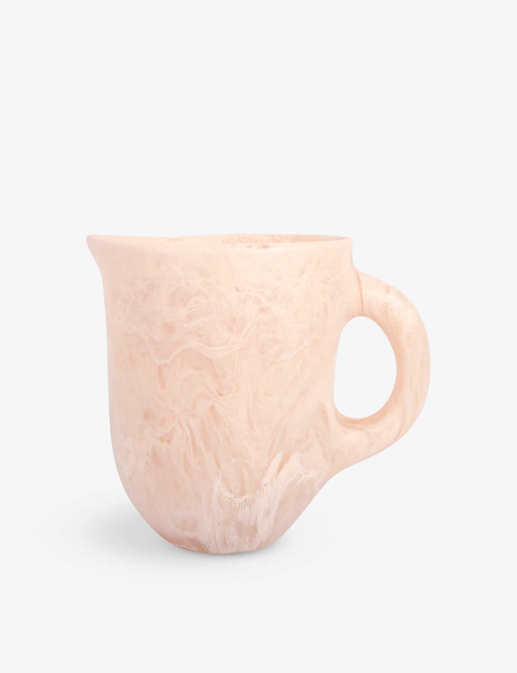 Dinosaur Designs Pink Rock Swirl-design Resin Large Mug 23cm