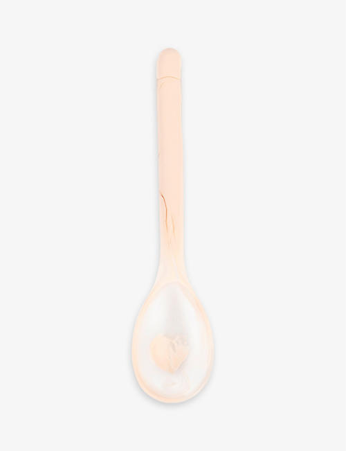 DINOSAUR DESIGNS: Stone swirl resin spoon 15cm