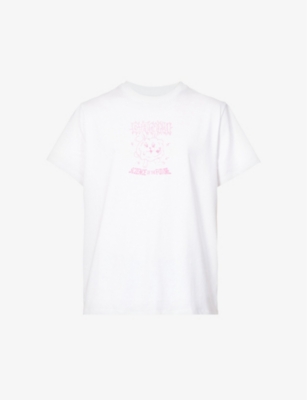Shop Ganni Dance Bunny Graphic T-Shirt