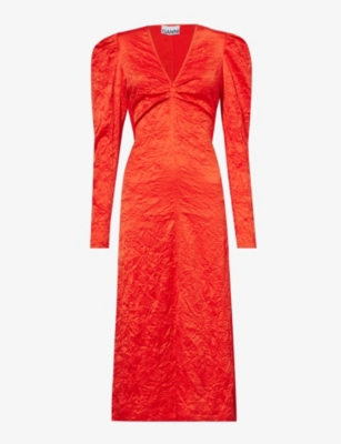 Selfridges shop ganni dress