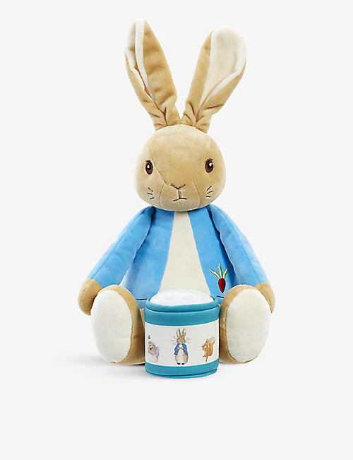 PETER RABBIT: Bedtime Cuddles Peter Rabbit soft toy 25cm