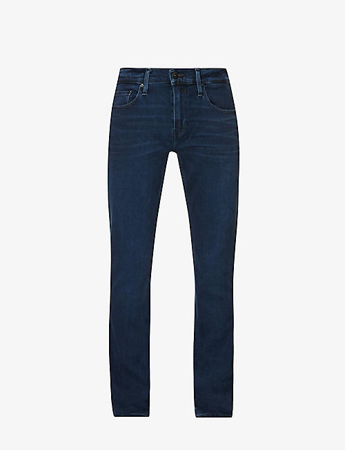 PAIGE: Federal slim-fit stretch-cotton jeans