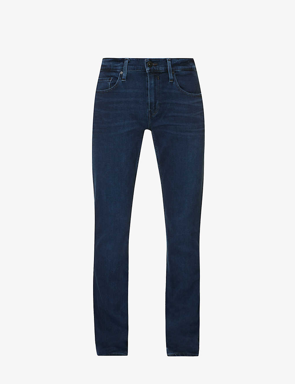 Paige Federal Slim-fit Stretch-cotton Jeans In Jenkins