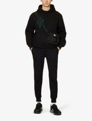 PAIGE: Elmwood tapered stretch-jersey jogging bottoms
