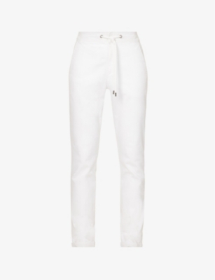 PAIGE: Fraser drawstring-waistband slim-fit stretch-woven trousers