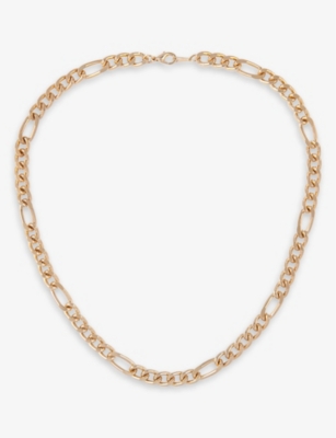 SUSAN CAPLAN: Pre-loved Rediscovered yellow gold-plated necklace