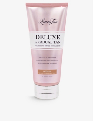 LOVING TAN: Deluxe Gradual Tan Medium tinted body lotion 150ml
