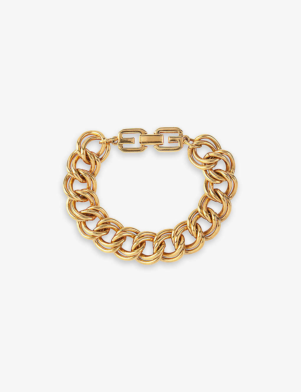Susan Caplan Womens Gold Pre-loved Givenchy Gold-plated Bracelet