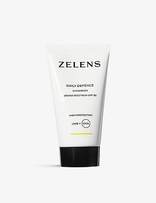 ZELENS: Daily Defence broad-spectrum sunscreen SPF 50+ 50ml