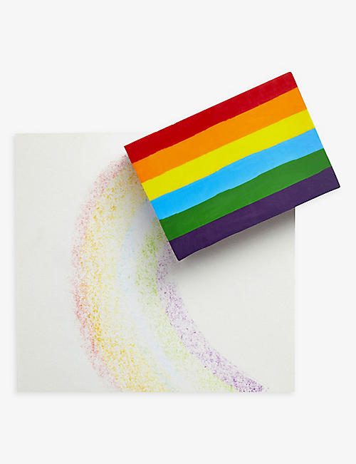 KID MADE MODERN: Rainbow Crayon Block