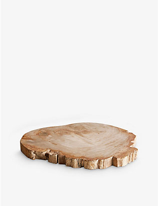 SOHO HOME: Balfern petrified-wood serving board 32cm