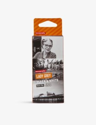 LOMOGRAPHY: Lady Grey B&W 35mm camera film pack of three