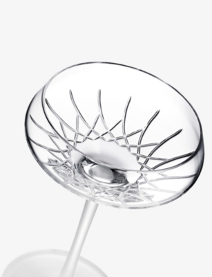 WATERFORD: Lismore Arcus Coupe crystal glasses set of two