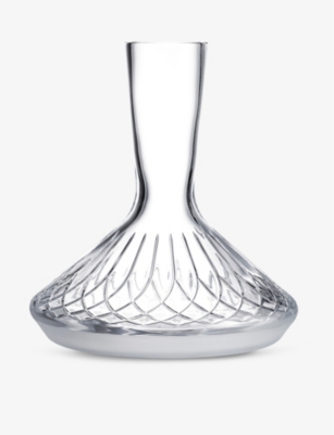 Waterford Lismore Arcus Crystal Wine Carafe 1.77l In White