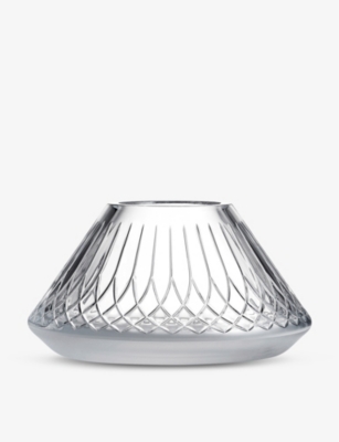 WATERFORD: Lismore Arcus crystal rose bowl 22.5cm