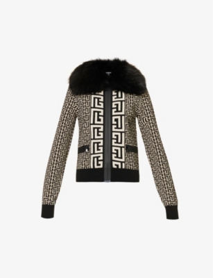 OFF-WHITE C/O VIRGIL ABLOH PRINTED QUILTED PADDED WOOL BOMBER