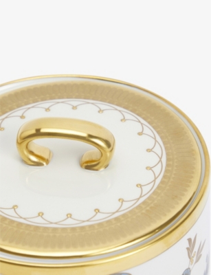 WEDGWOOD: Phoenix bone-china sugar and creamer set