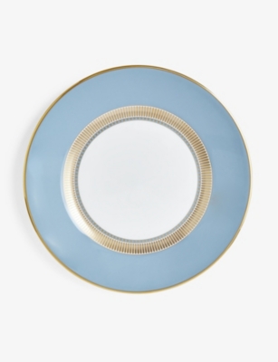 WEDGWOOD: Helia neoclassical-line bone china plate 20cm