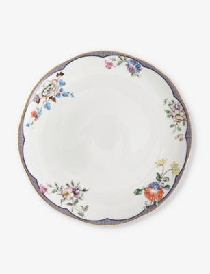 WEDGWOOD: Fortune 22 carat-gold rim bone-china dinner plate 27cm