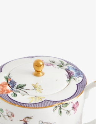 Wedgwood Fortune Botanicals Bone-china Teapot 270ml