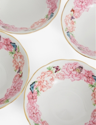ROYAL ALBERT: Royal Albert x Miranda Kerr Friendship bone china cereal bowls set of 4