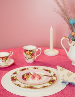 Royal Albert Old Country Roses Bone China 3-piece Tea Set