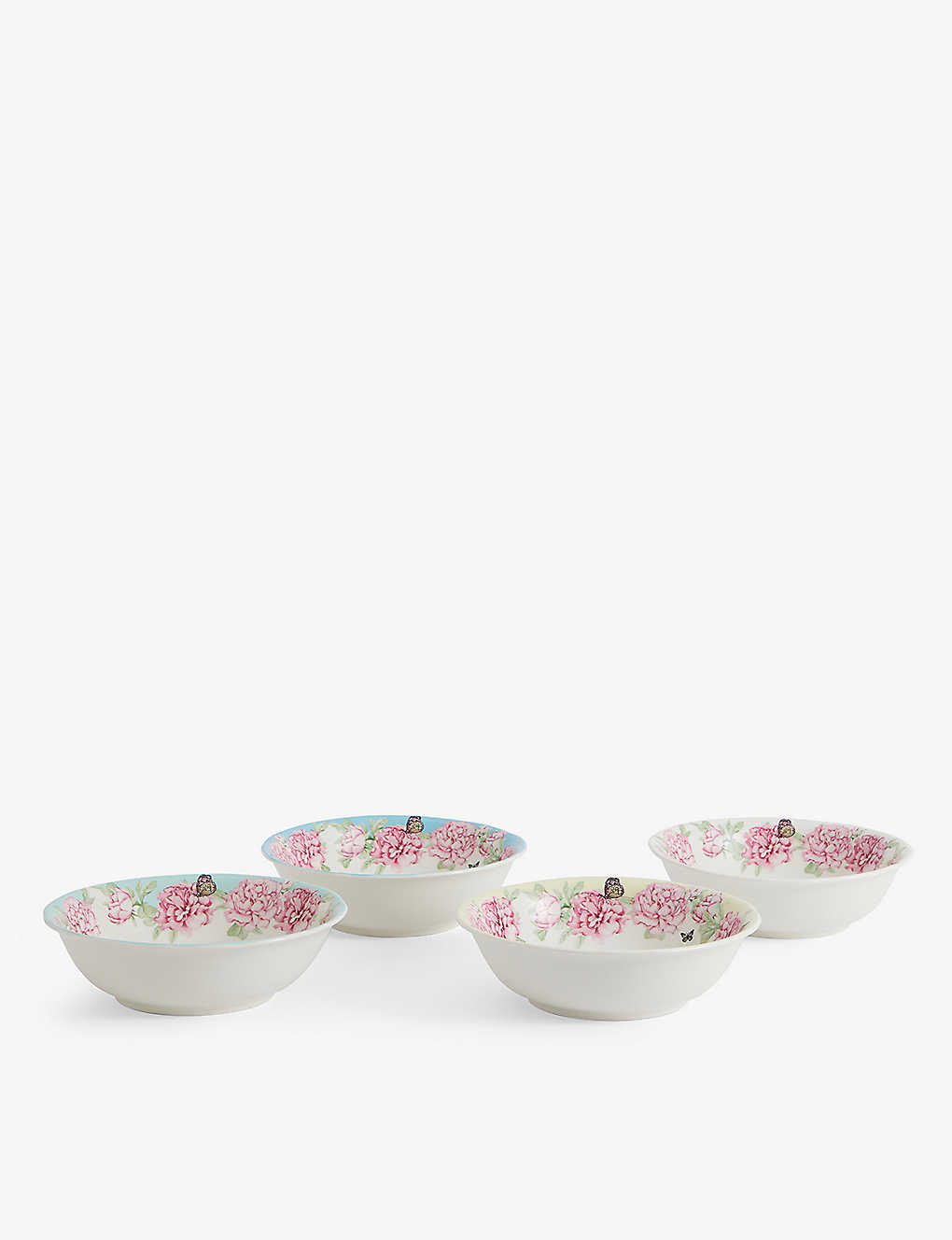 Royal Albert X Miranda Kerr Everyday Porcelain Pasta Bowls Set Of 4 In Pink