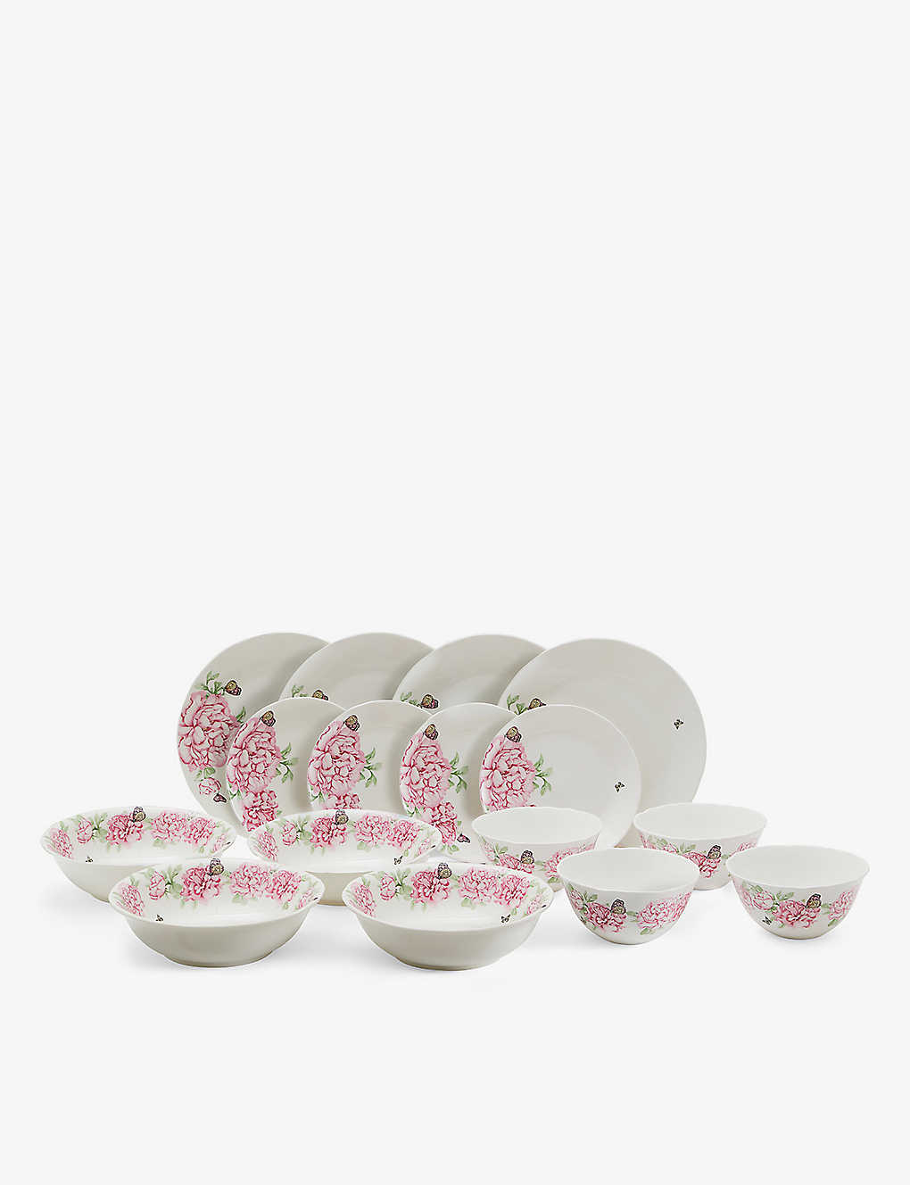 Royal Albert X Miranda Kerr Everyday Porcelain Dinnerware Set In Pink