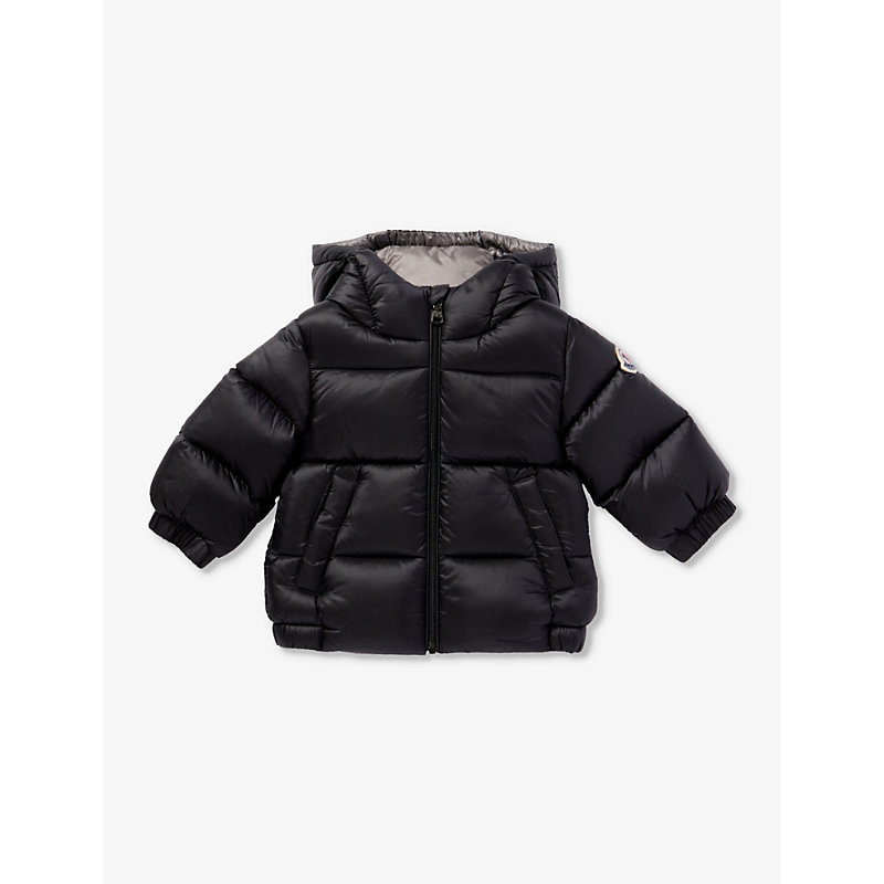 Moncler Babies'  Black Macaire Padded Shell-down Jacket 3-36 Months
