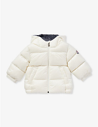 MONCLER: Macaire padded shell-down jacket 3-36 months