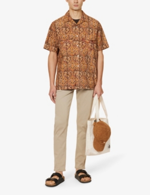 7 For All Mankind Slimmy Tan Slim Jean In Beige