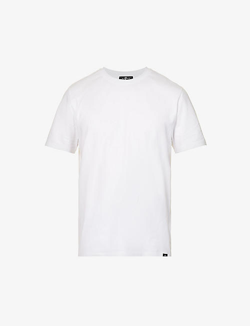 7 FOR ALL MANKIND: Luxe Performance crewneck stretch-cotton jersey T-shirt