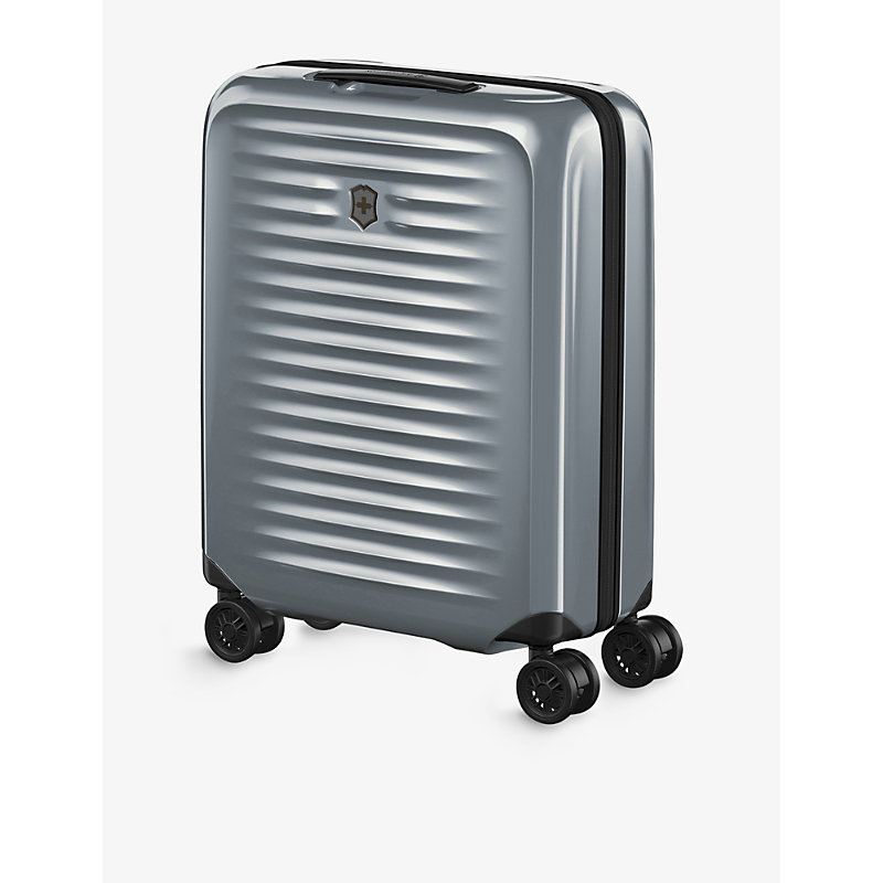 Shop Victorinox Airox Brand-badge Hardside Polycarbonate Carry-on Case 55cm In Silver